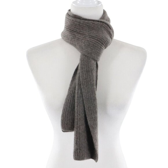 Coal Accessories - Coal Knit Scarf Unisex OS Gray Quiet Luxury Classic Academia Transitional Preppy
